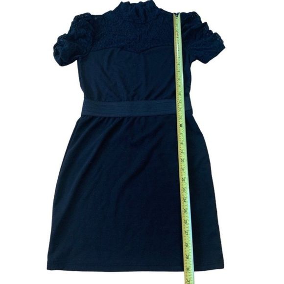 Black Fitted Seductions Dress Size Small - Picture 8 of 8